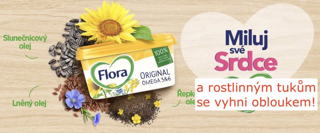 Obr&aacute;zek n&aacute;hražky j&iacute;dla, rostlinn&eacute;ho tuku Flora